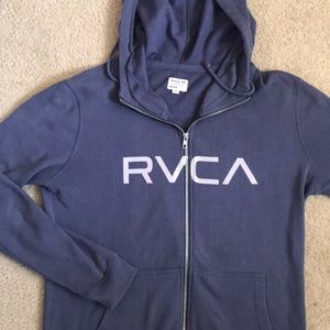 RVCA zip up hoodie
